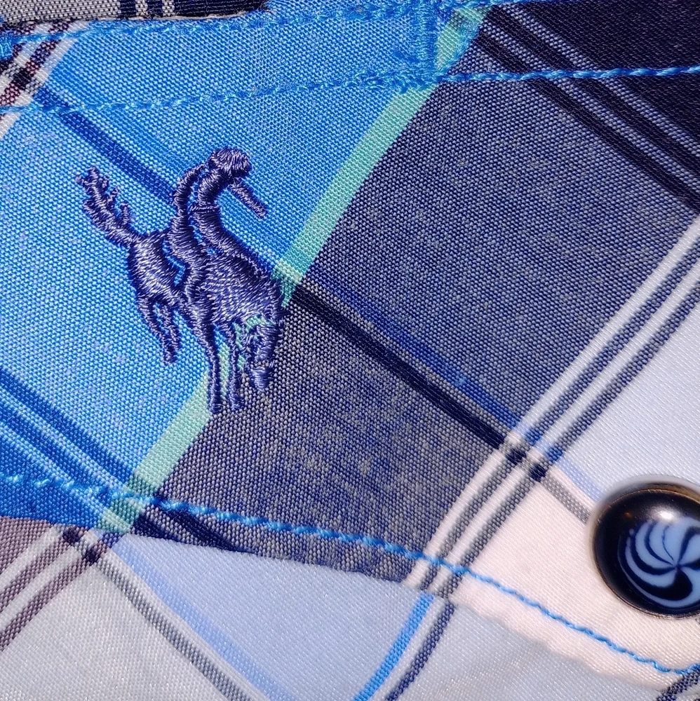 Western Shortsleeve Shirt by RCCO sz. 2X - Picture 7 of 9